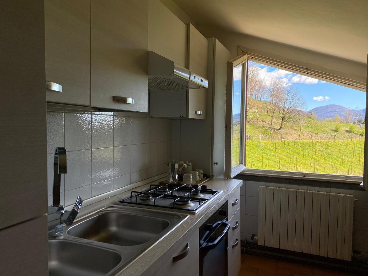 Mansarda In Villa Cenate Sopra Extérieur photo